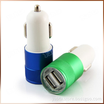 2015 New Dual USB Glass Fiber PCB 2.1A OEM Car Charger
